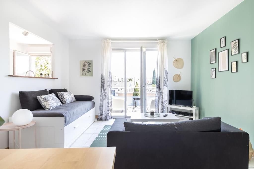 Beautiful Apartment With Terrace + Private Parking Toulouse Exterior photo